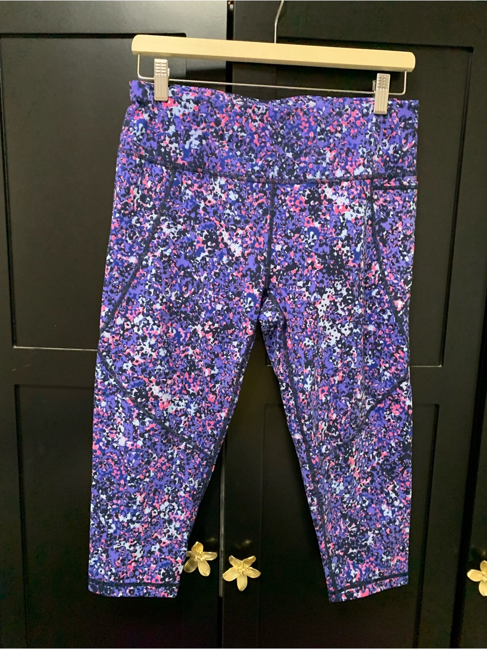 Sweaty Betty Power crop length Print Leggings comfy athletic